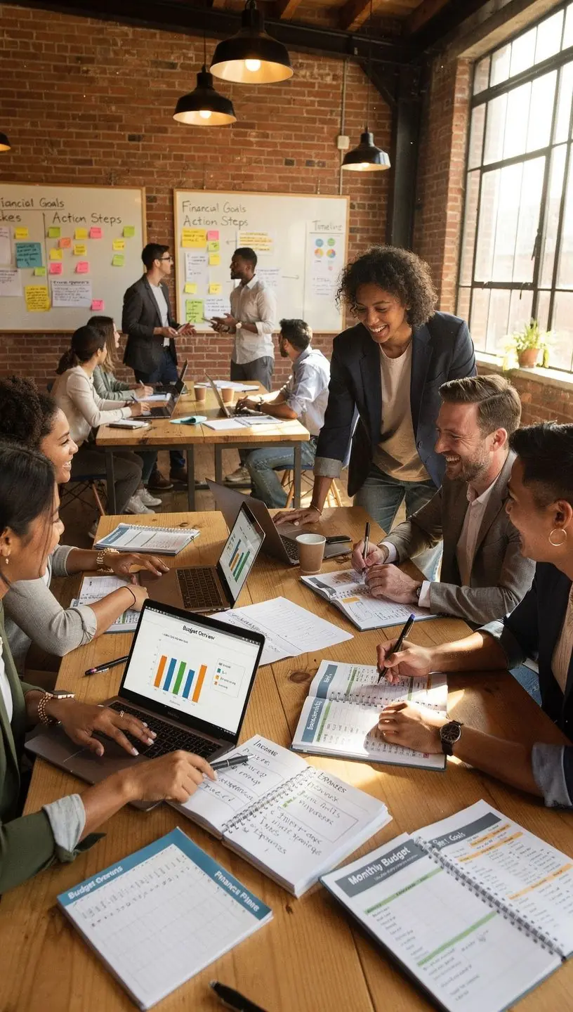 Átfogó költségvetési rendszer diagramja, amely bemutatja a bevételek és kiadások egyensúlyát.